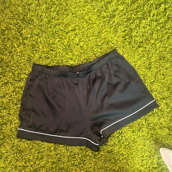 INC International Concepts Black Satin-Like Pajama Set - Picture 3 of 6